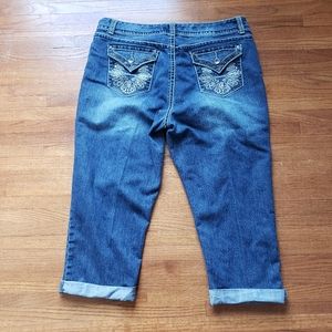 Nine West | Date Night Fit Crop Jean | 33/16